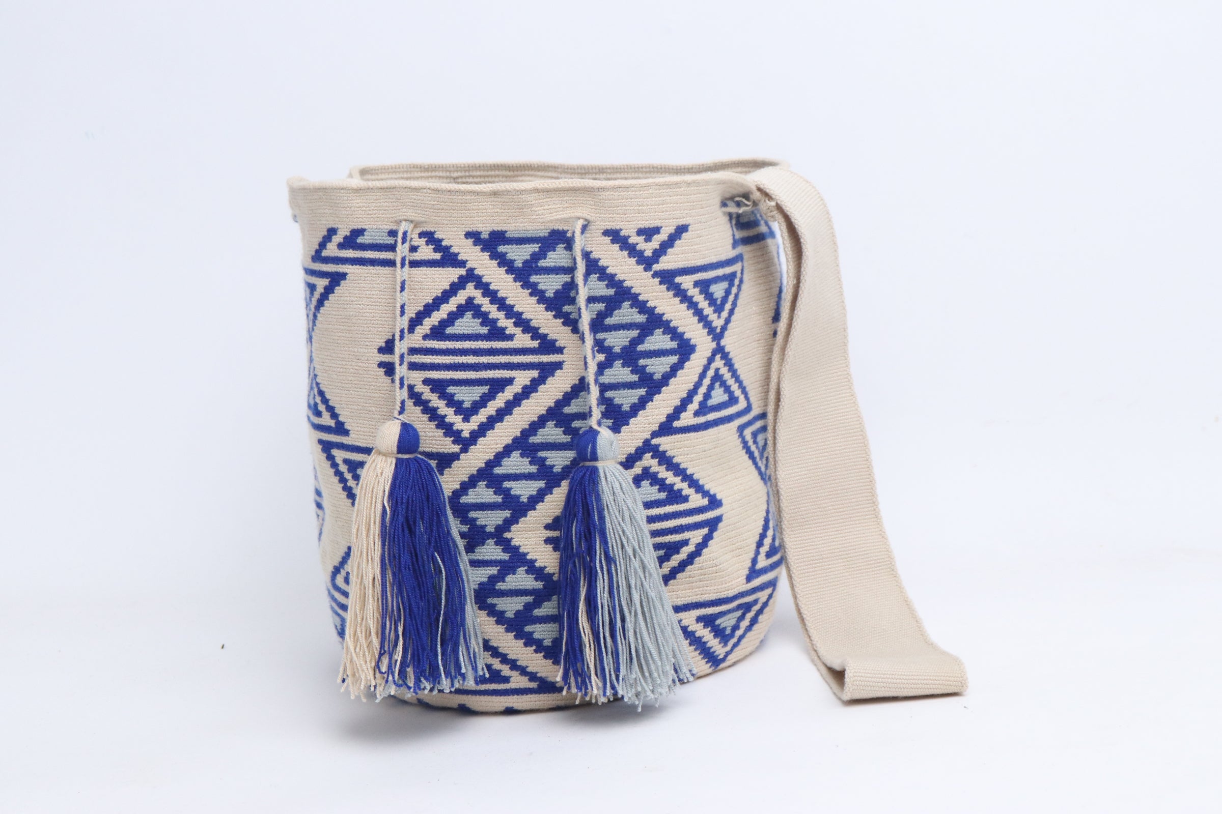 1T Azul Wayuu Bag - Large