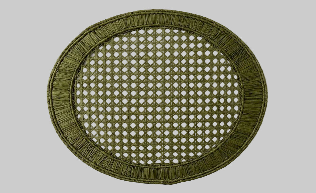 Oval Iraca/Raffia Placemats