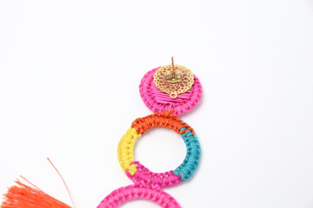 Colorfull Snowman Earrings - Best of Colombia
