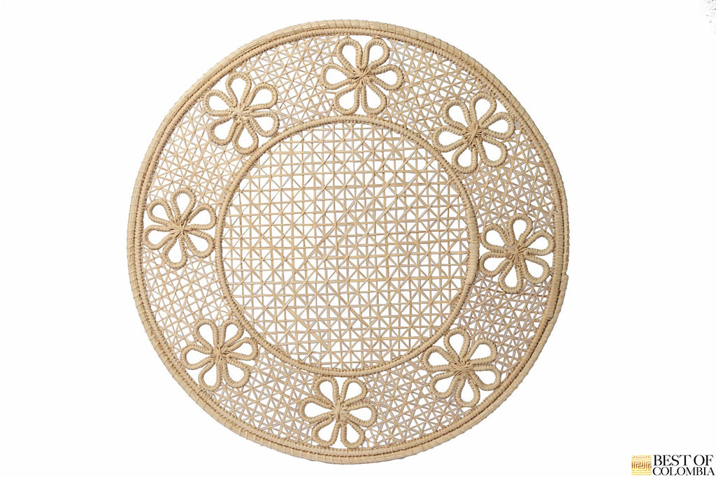 Flower Iraca Placemats - Best of Colombia