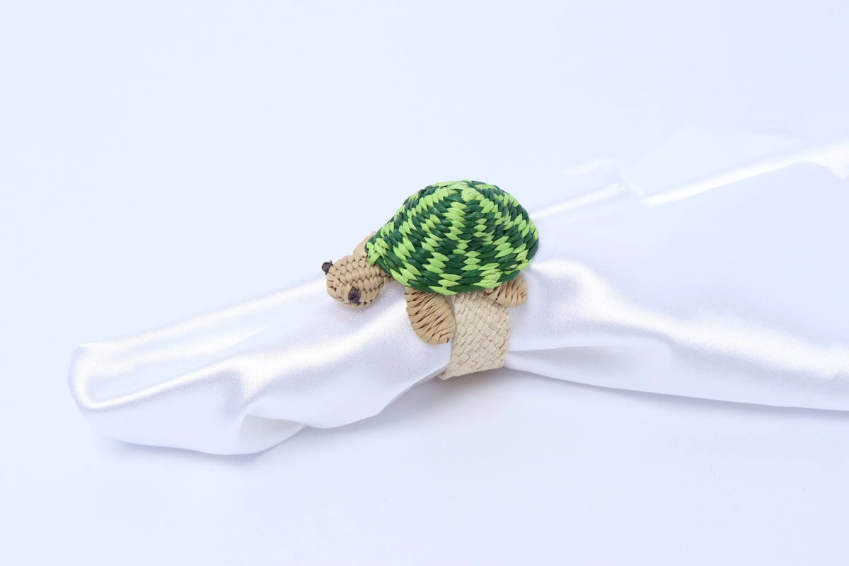 Turtle Napkin Ring - Woven - Best of Colombia