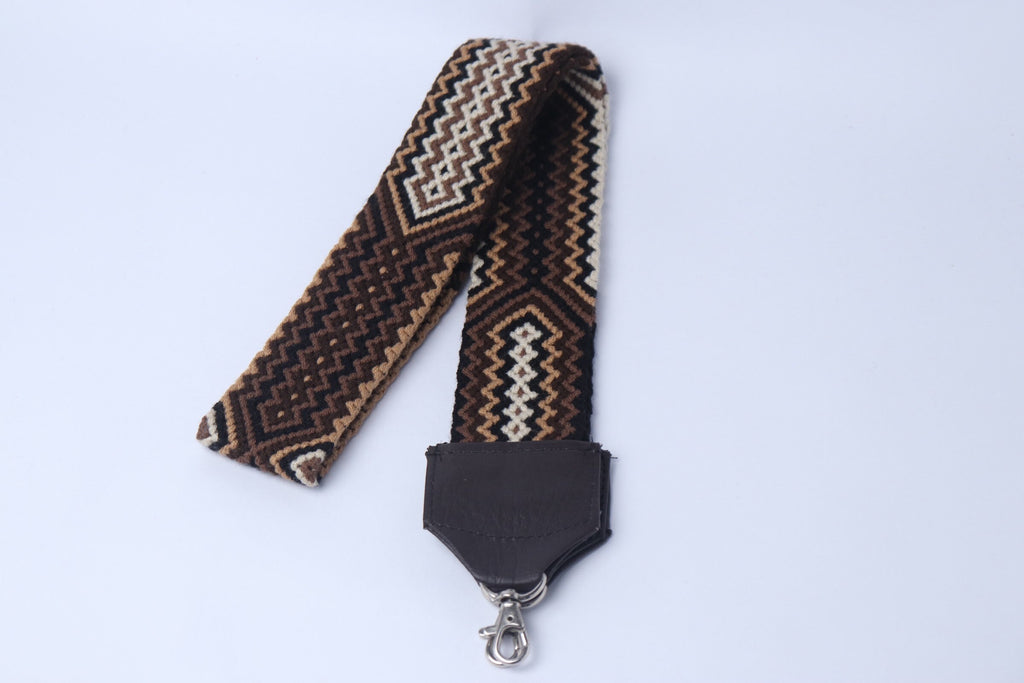 Brown Macrame Camera Strap - Best of Colombia