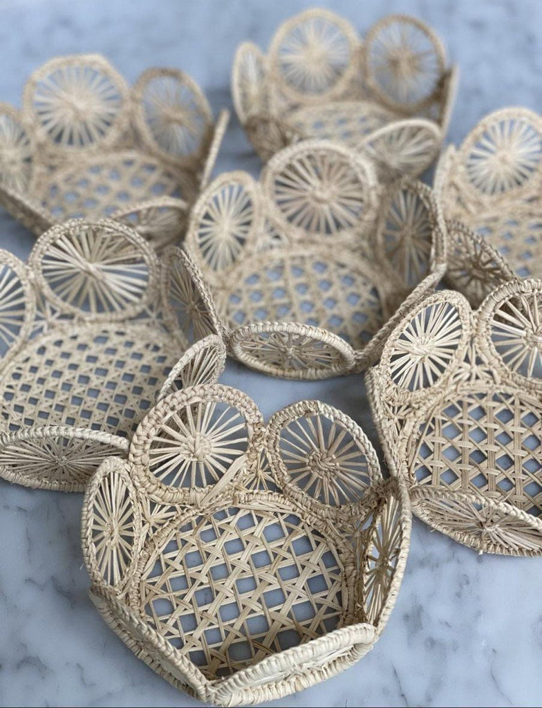 Small Iraca/Straw Bread Basket - Best of Colombia