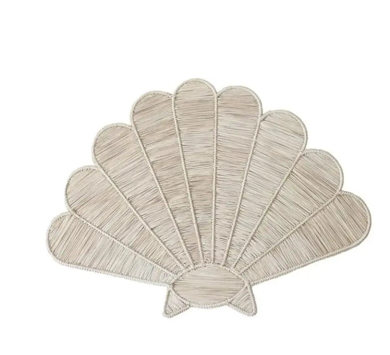 Iraca Shell Placemat - Handwoven - Best of Colombia