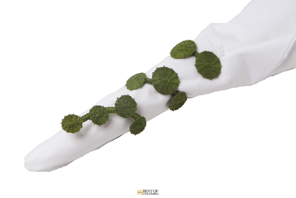 Holiday Edition Iraca Napkin Ring - Best of Colombia