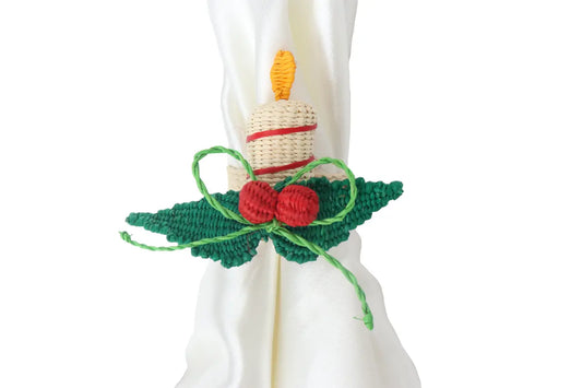Bell Iraca Napkin Rings - Holiday Edition Bestofcolombia1