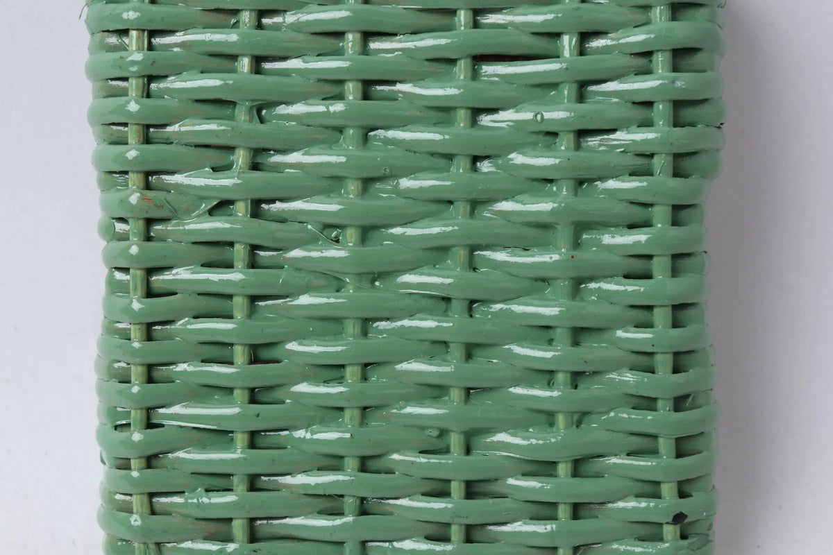 Square wicker urn Best of Colombia