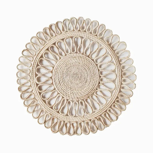 Natural Swirls Placemat Set of 2 Best of Colombia