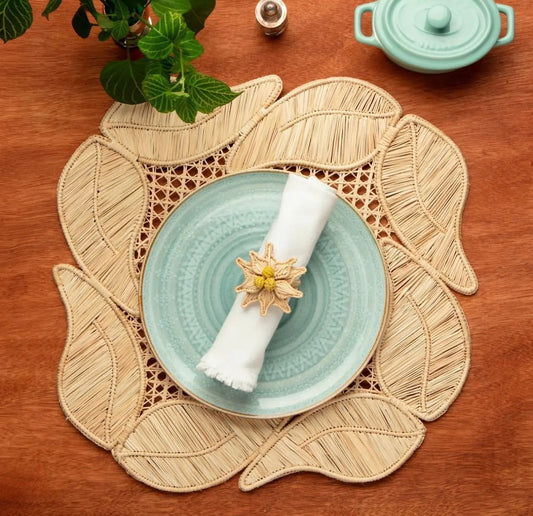 Leaf Raffia Placemat - Limited Edition Bestofcolombia1