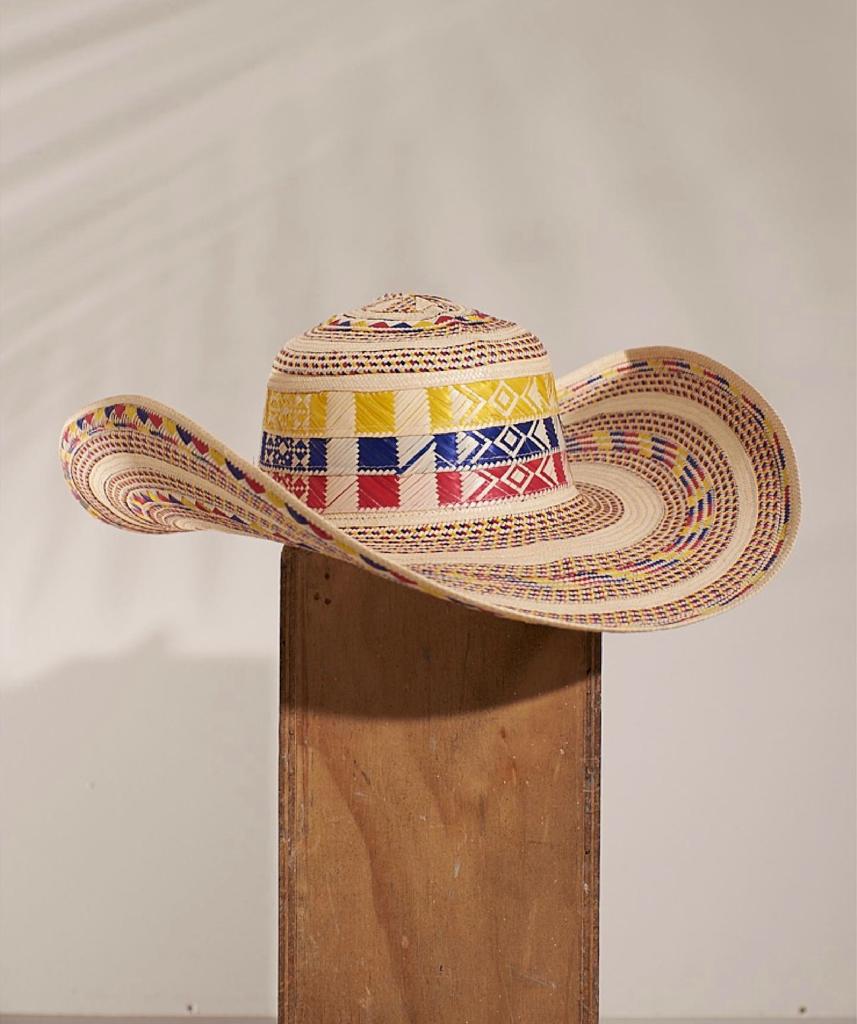 Colombia Sombrero Vueltiao Hat - All Sizes 22-5-23.5 in Medium