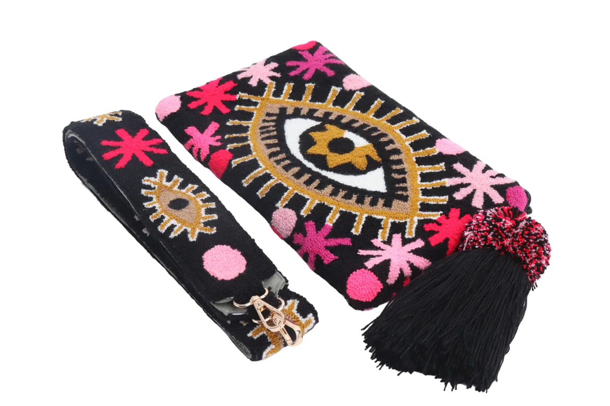 Joyful Black Eye Clutch - Limited Edition Best of Colombia