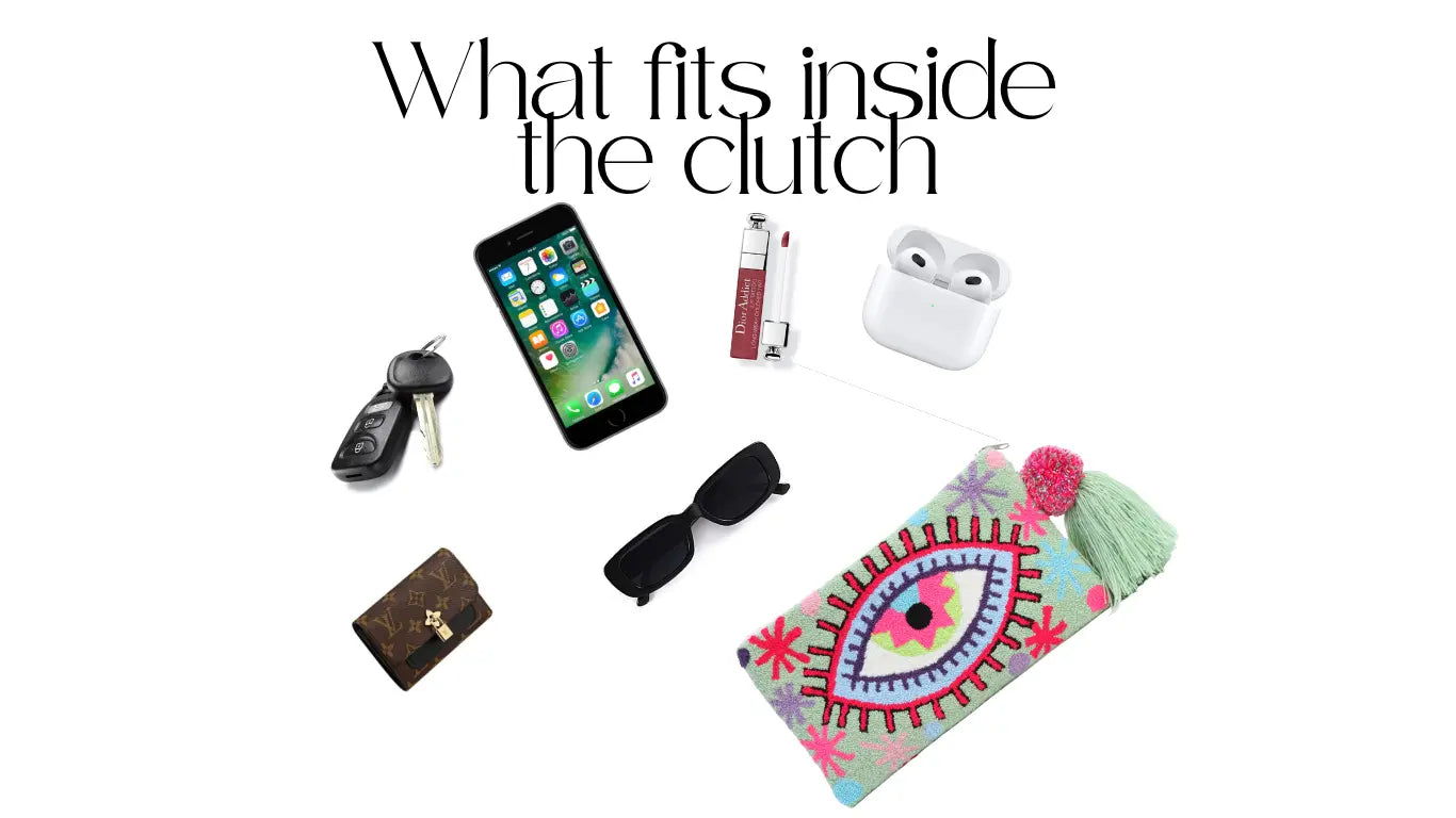 Joyful Lime Eye Clutch - Limited Edition Best of Colombia