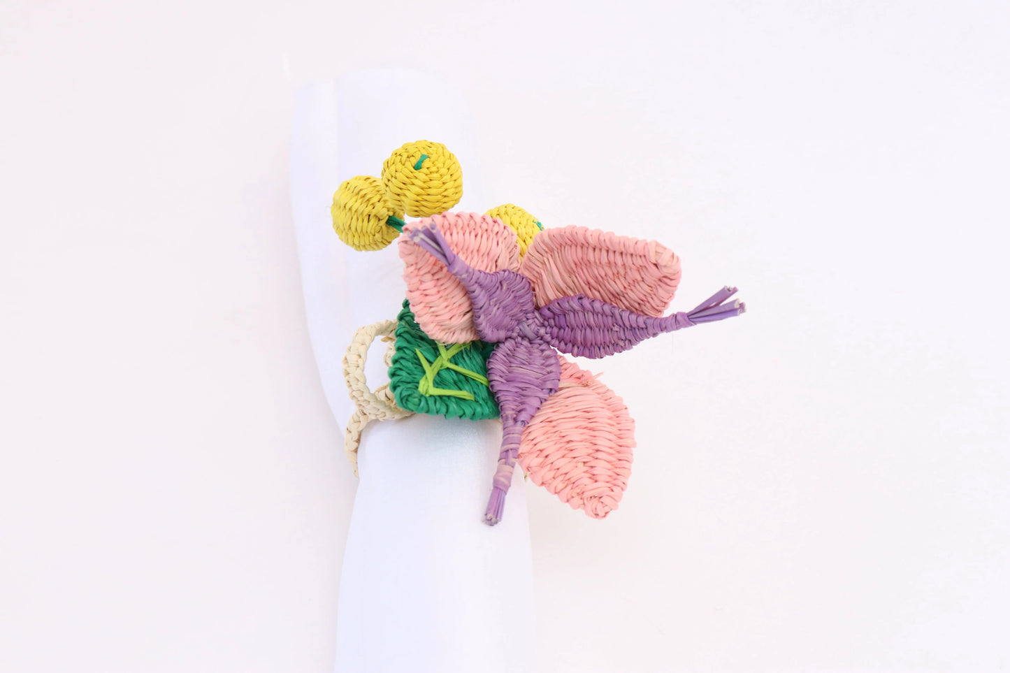 Blossom Iraca Napkin Rings Best of Colombia