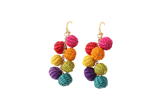 Bolas Arcoiris Earrings Best of Colombia