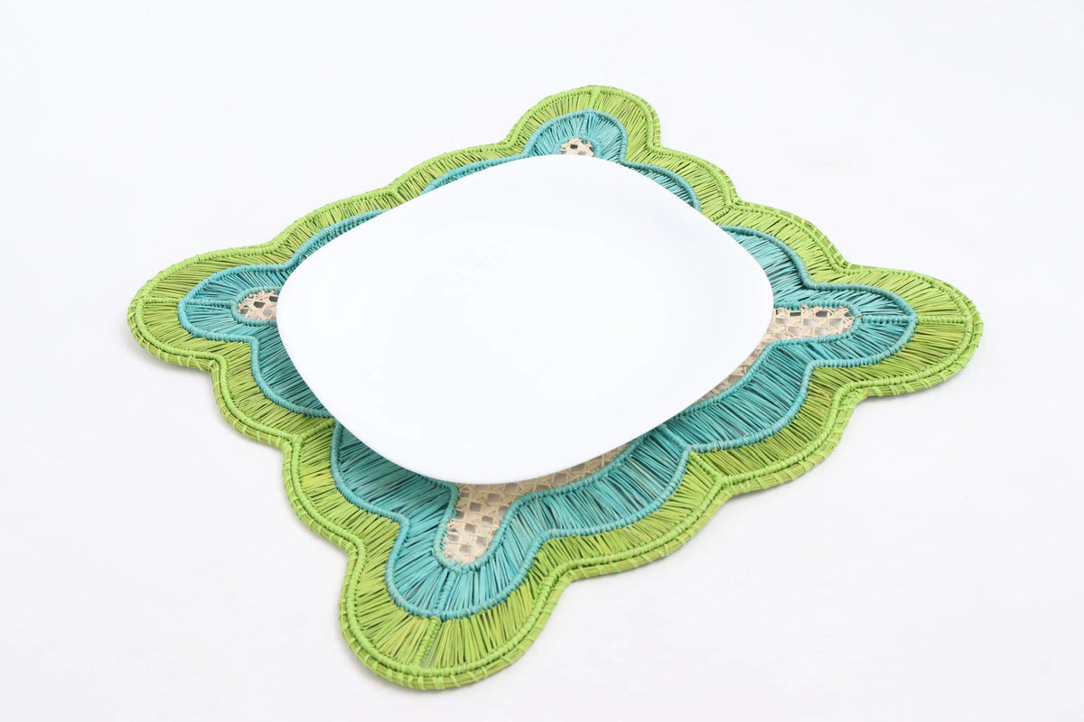 Clouds Iraca/Straw Placemat Best of Colombia