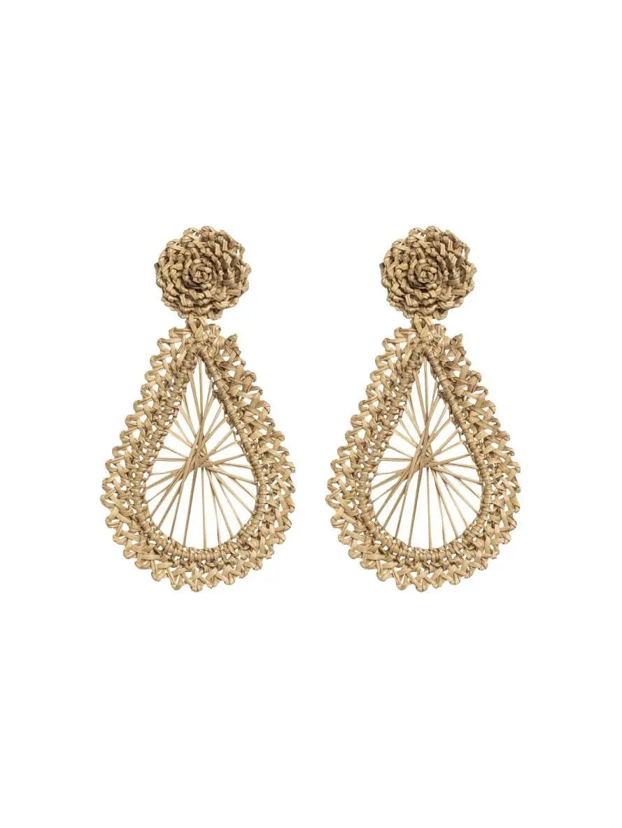 Drops straw earring Bestofcolombia1