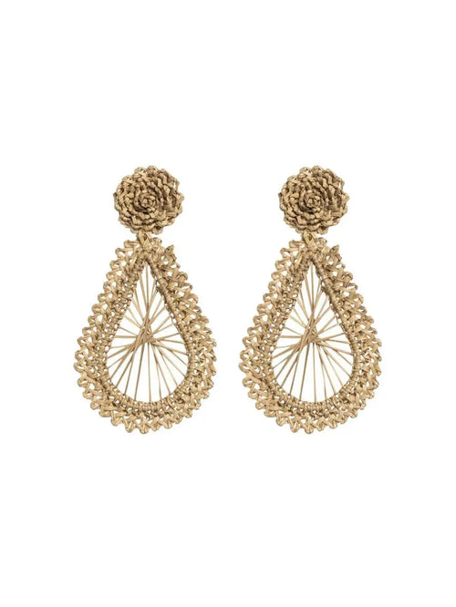 Drops straw earring Bestofcolombia1