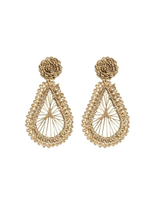 Drops straw earring Bestofcolombia1