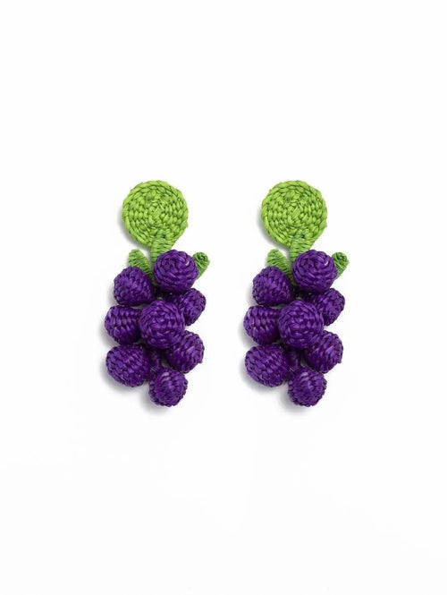 Grape Earrings Bestofcolombia1