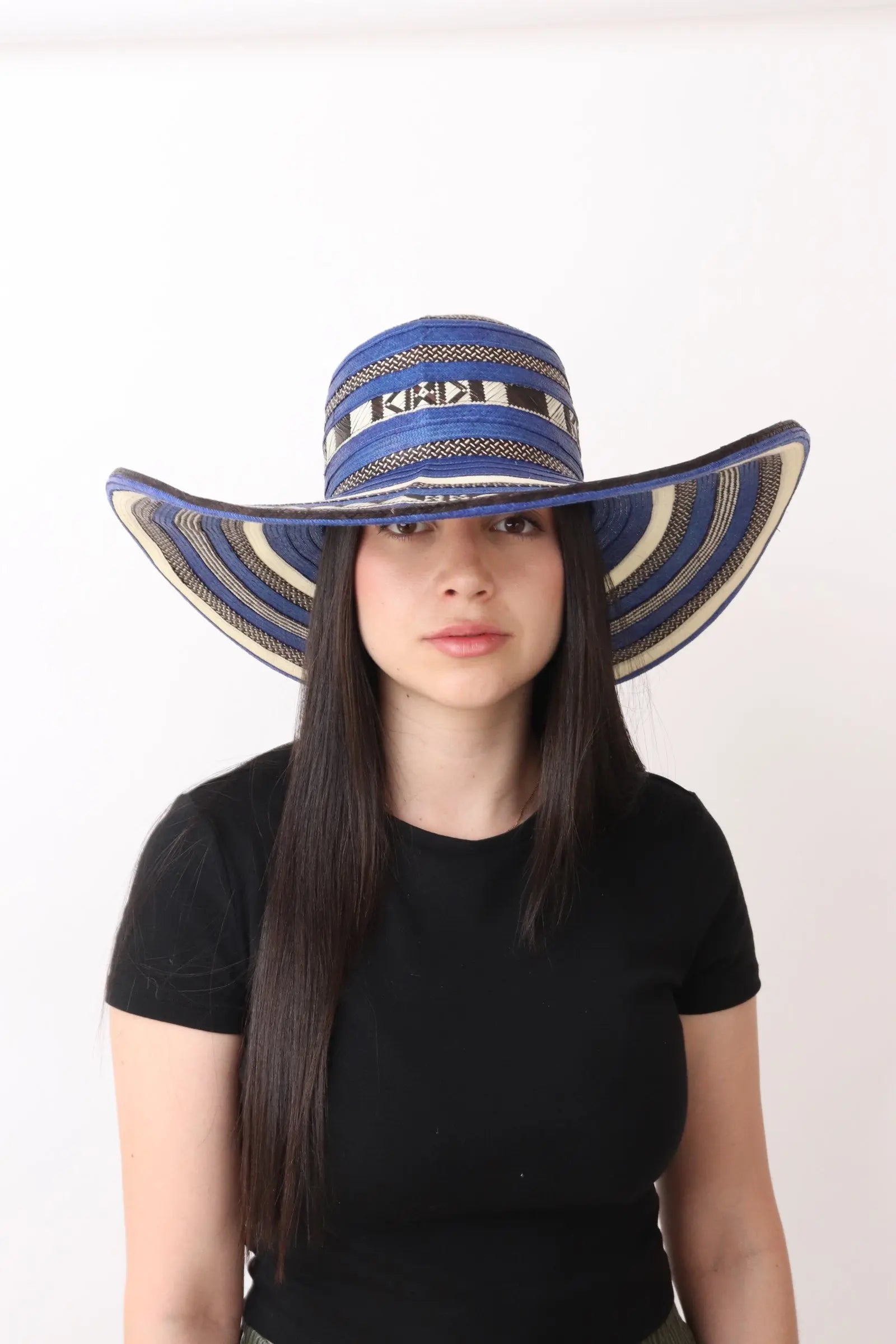 Blue Sombrero Vueltiao Hat Bestofcolombia1