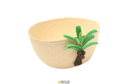 Lobster & Palm baskets/bowls Iraca Raffia Bestofcolombia1