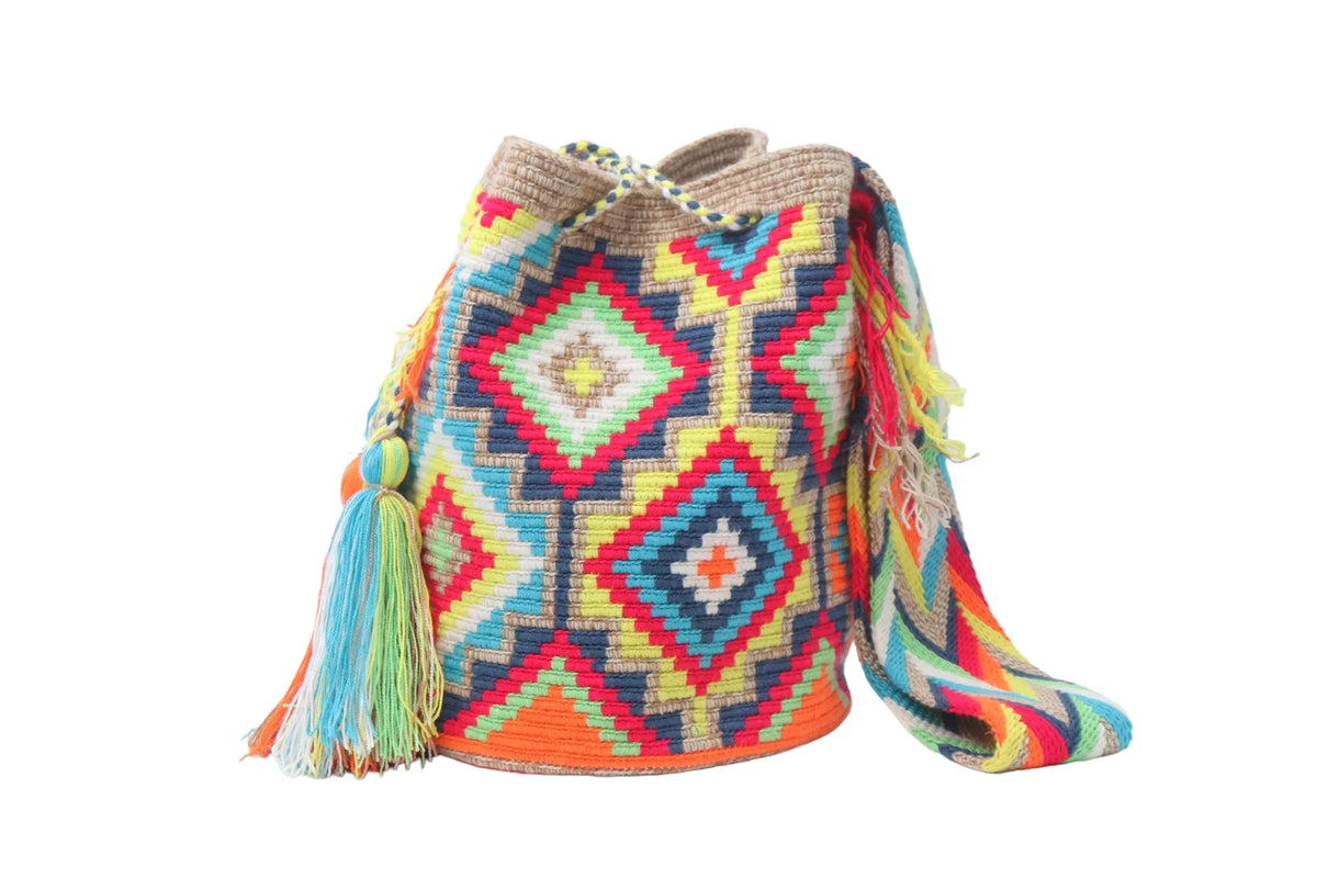 Matizada Wayuu Bag - Large Best of Colombia