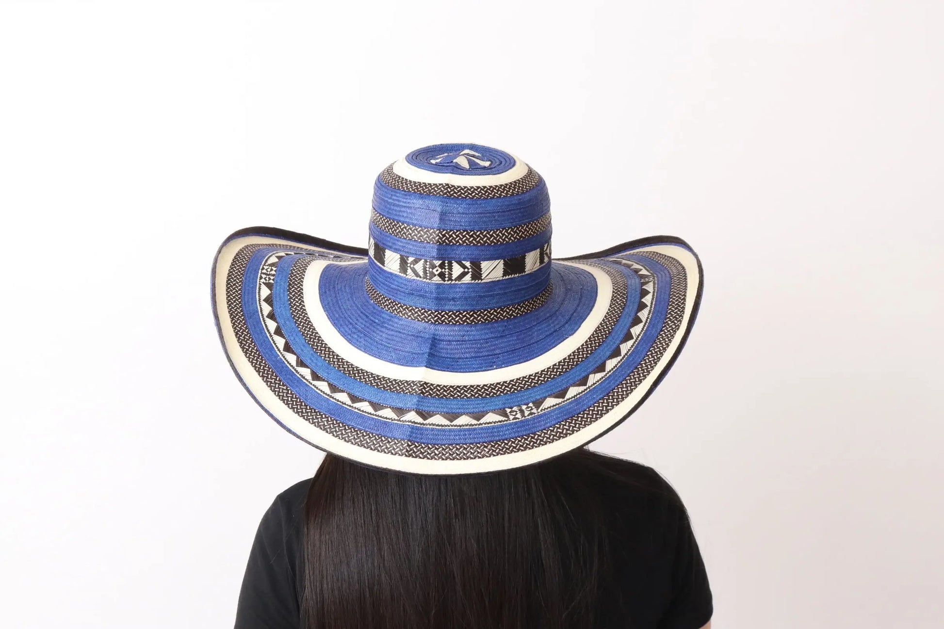 Blue Sombrero Vueltiao Hat Bestofcolombia1