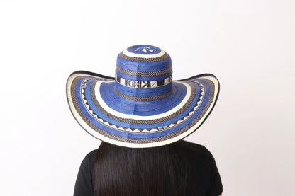Blue Sombrero Vueltiao Hat Bestofcolombia1