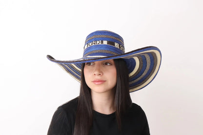 Blue Sombrero Vueltiao Hat Bestofcolombia1