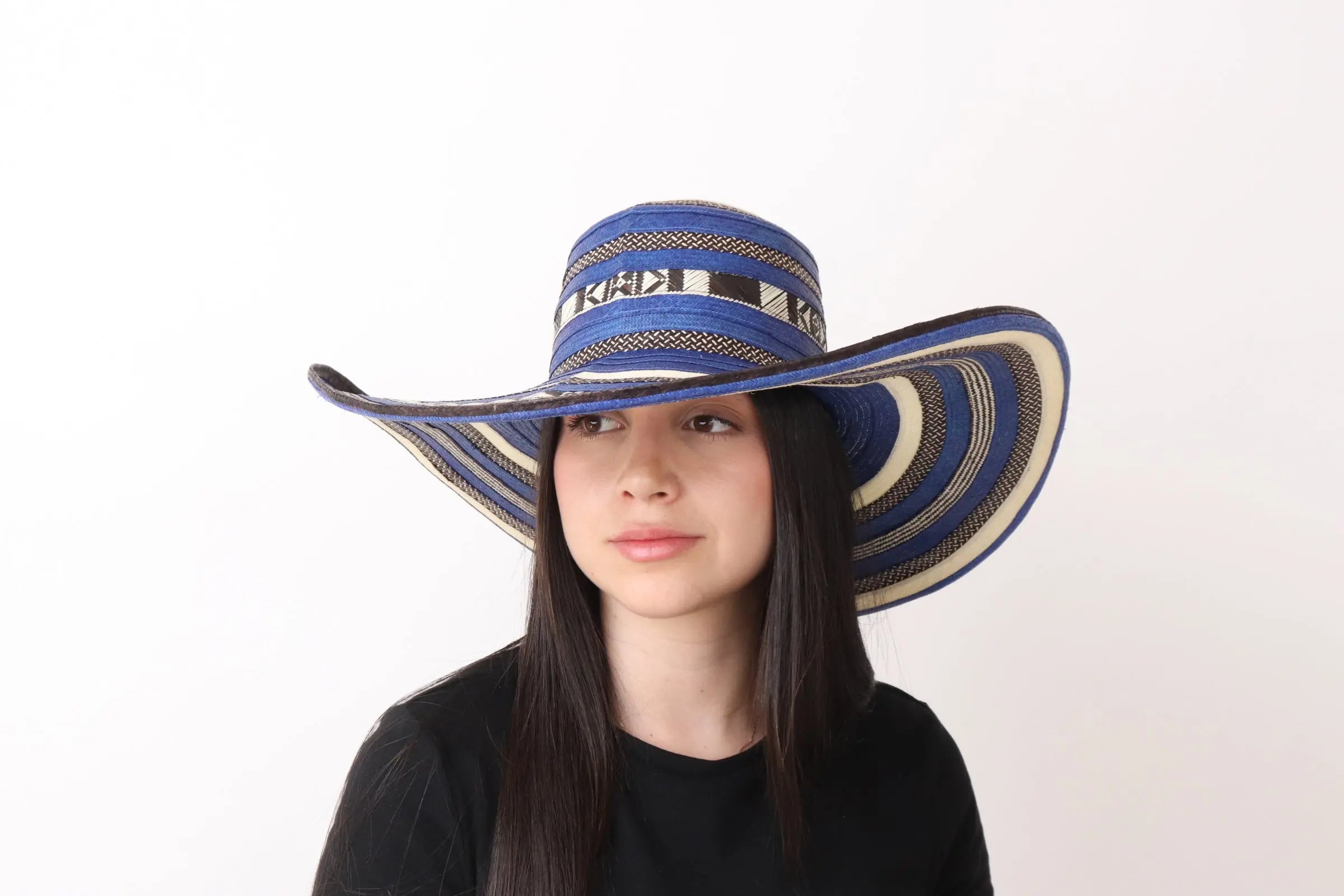 Blue Sombrero Vueltiao Hat
