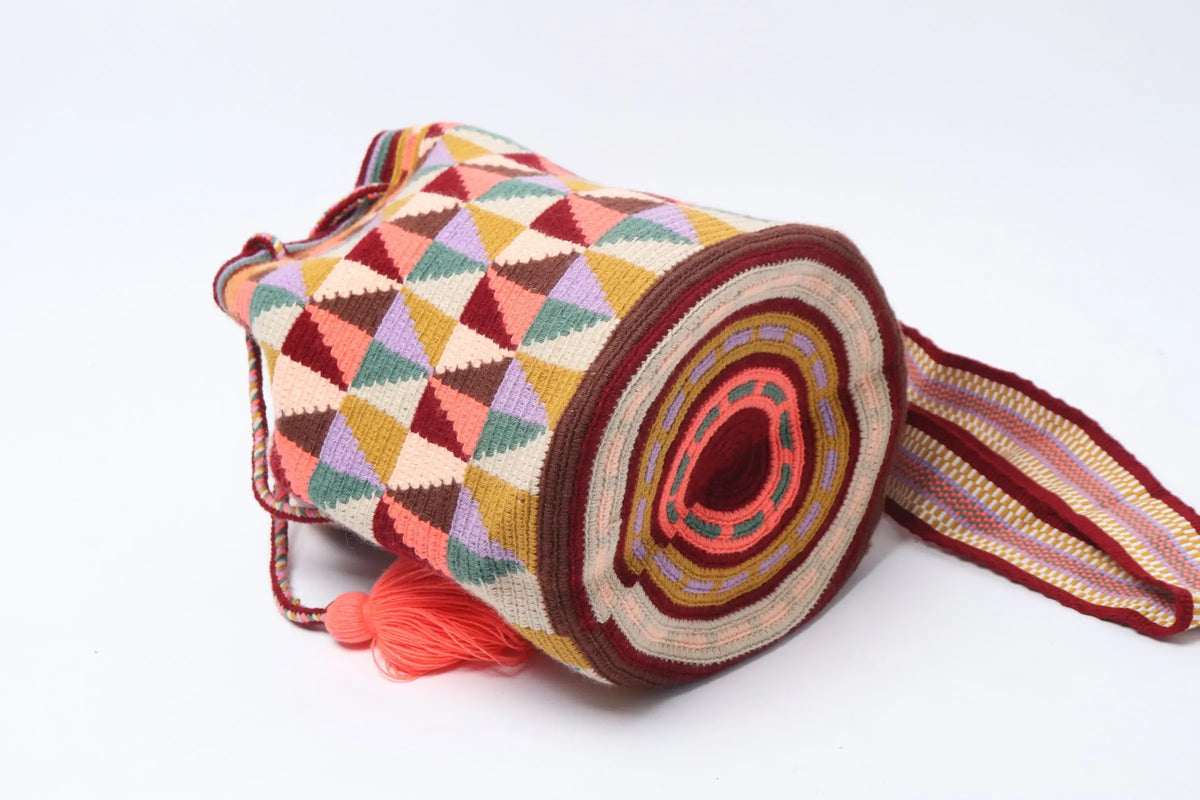 Premium Wayuu Mochila Bag - Large Best of Colombia