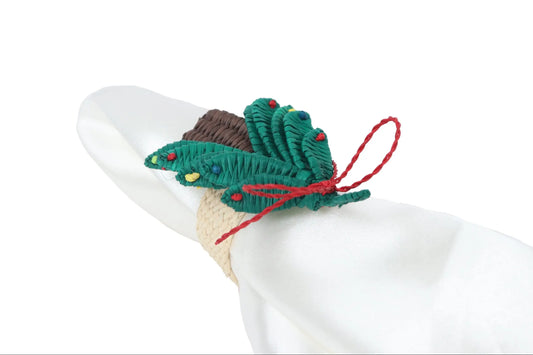 Tree Iraca Napkin Rings - Holiday Edition Bestofcolombia1