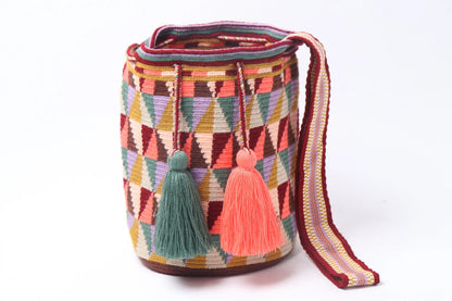 Premium Wayuu Mochila Bag - Large Best of Colombia