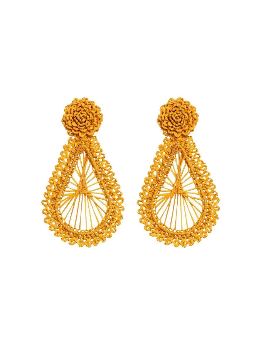 Drops straw earring Bestofcolombia1