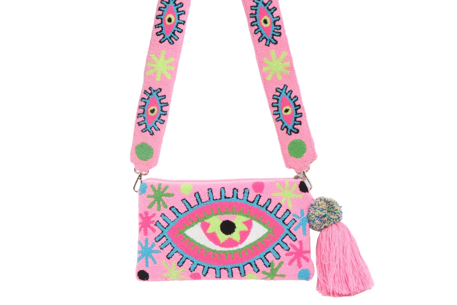 Rose Pink Eye Clutch - Limited Edition Best of Colombia