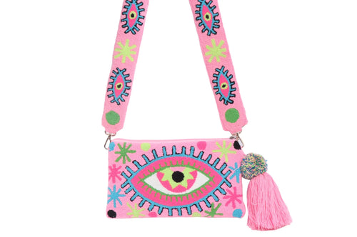 Rose Pink Eye Clutch - Limited Edition Best of Colombia