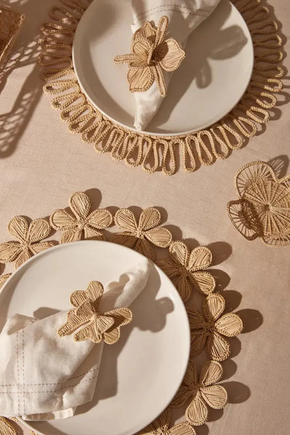 Natural Swirls Placemat Set of 2 Best of Colombia