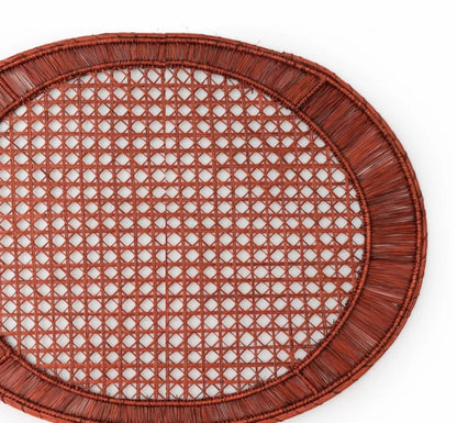 Oval Iraca/Raffia Placemats Bestofcolombia1