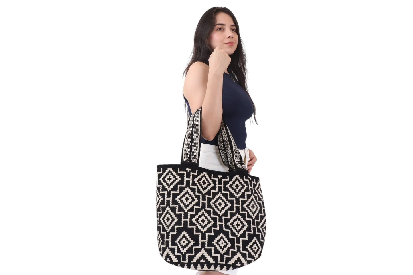 Maze XL Wayuu Tote Bag Best of Colombia