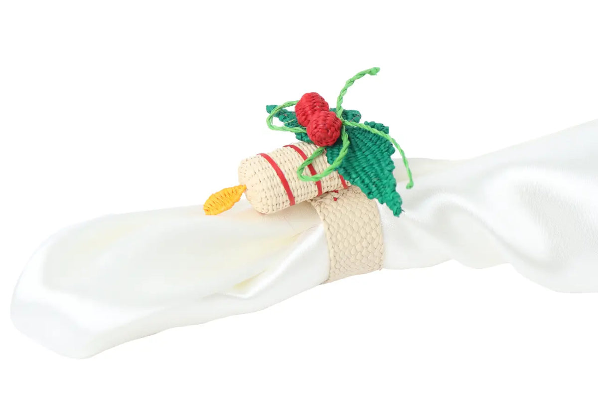 Bell Iraca Napkin Rings - Holiday Edition Bestofcolombia1