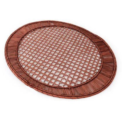 Oval Iraca/Raffia Placemats Bestofcolombia1
