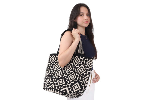 Maze XL Wayuu Tote Bag Best of Colombia