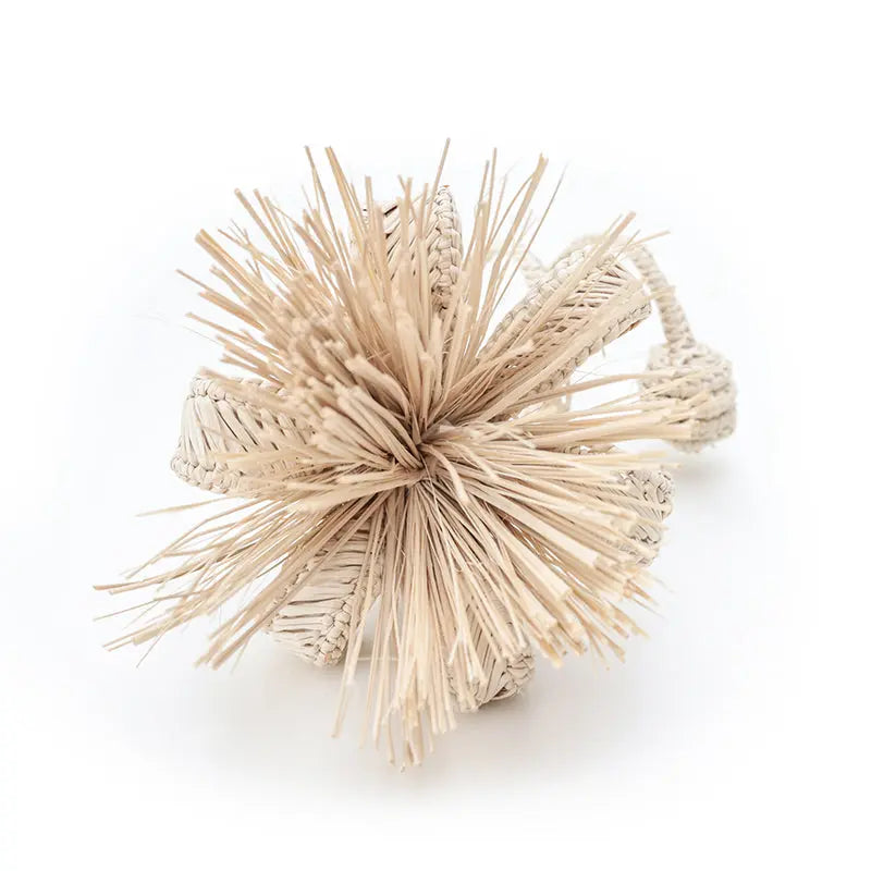 Natural Jasmine Raffia Napkin Ring Bestofcolombia1