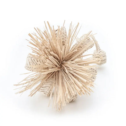 Natural Jasmine Raffia Napkin Ring Bestofcolombia1