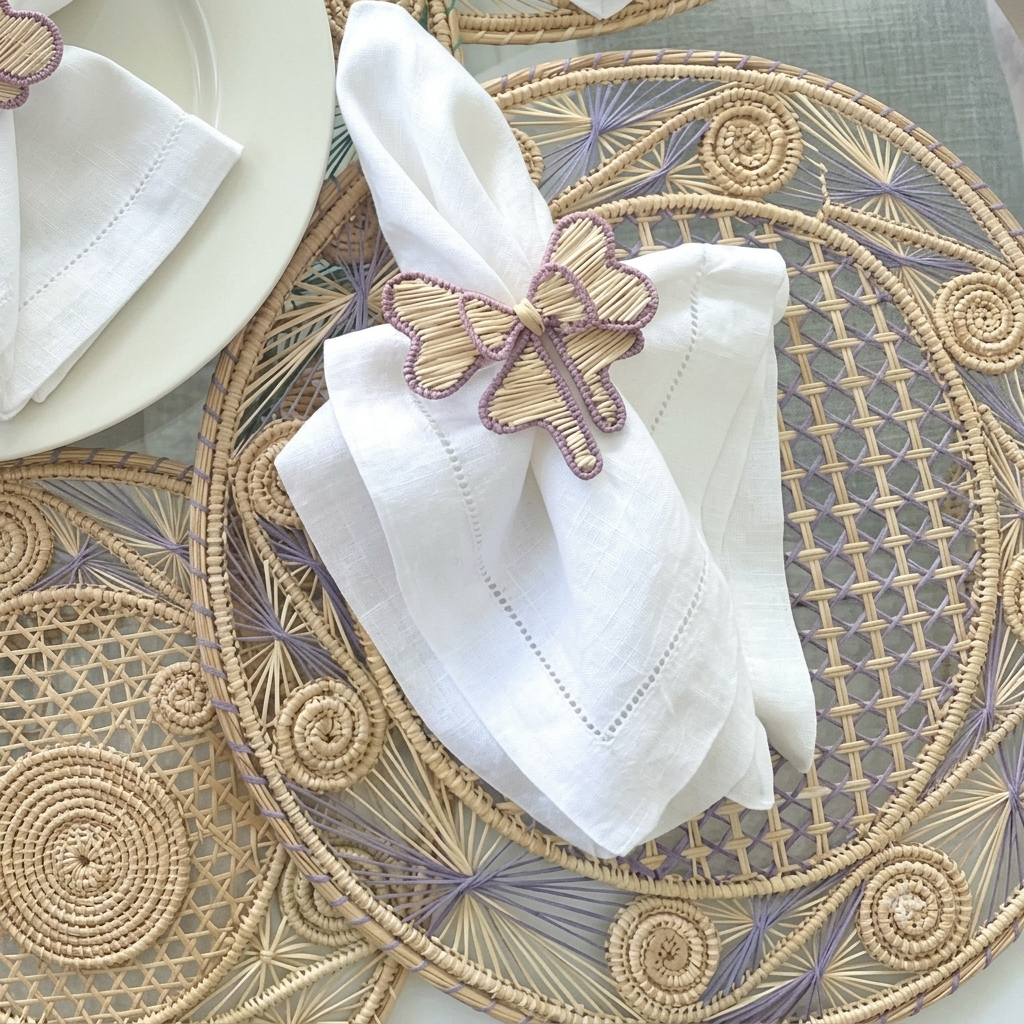 Caracoli Placemats Slightly Colored - 10+ Colors