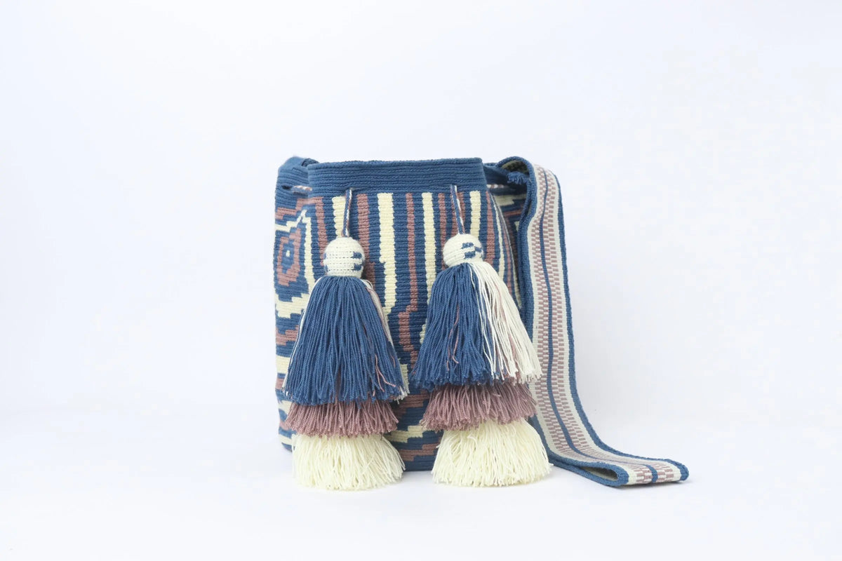 Premium Wayuu Mochila Bag - Large Best of Colombia