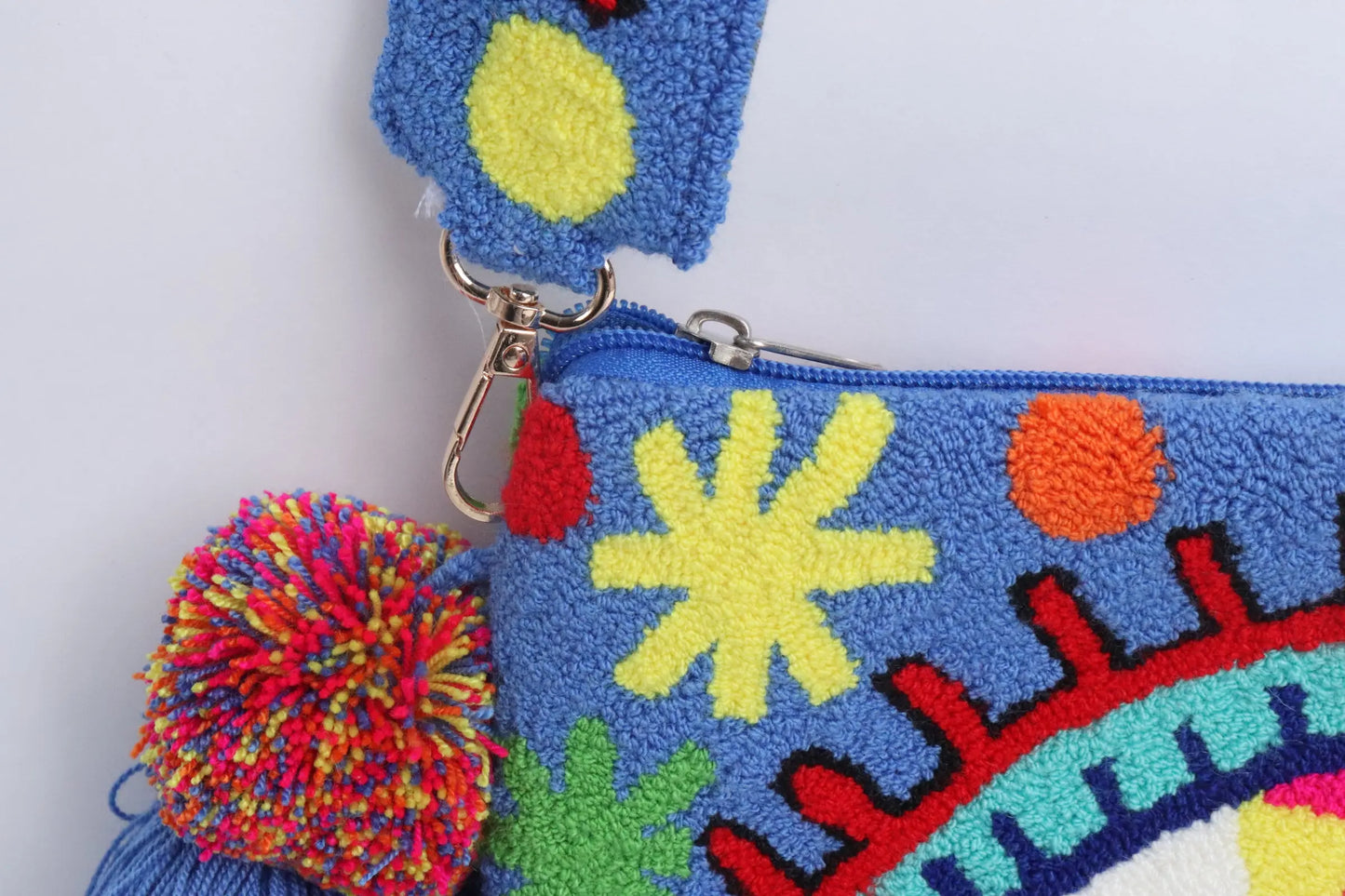 Joyful Blue Eye Clutch - Limited Edition Best of Colombia