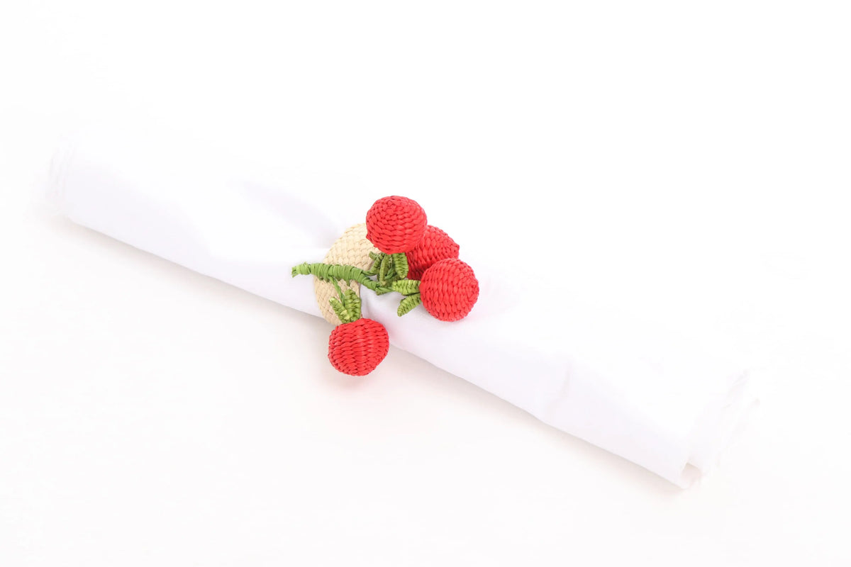 Tomato Iraca Napkin Ring Best of Colombia