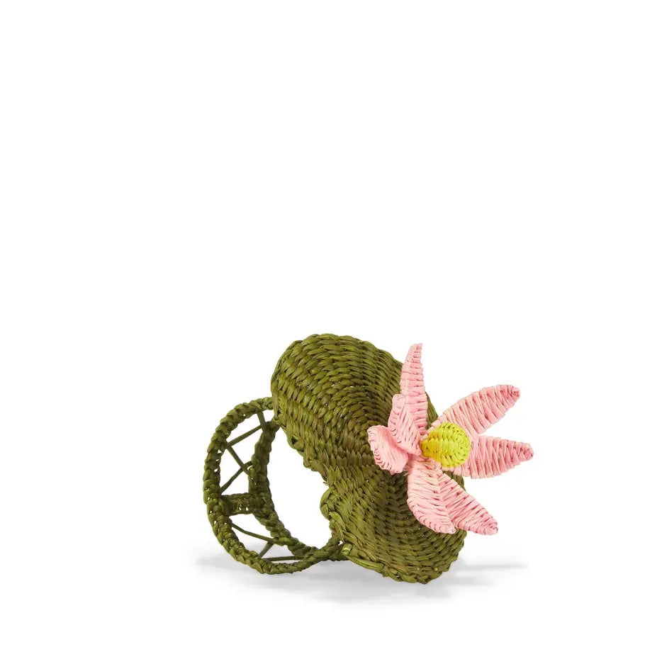 Lotus Leaf Iraca Napkin Rings Best of Colombia