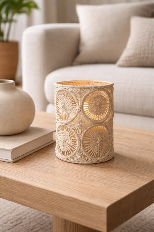 Scallops Candle Vase - iraca Bestofcolombia1